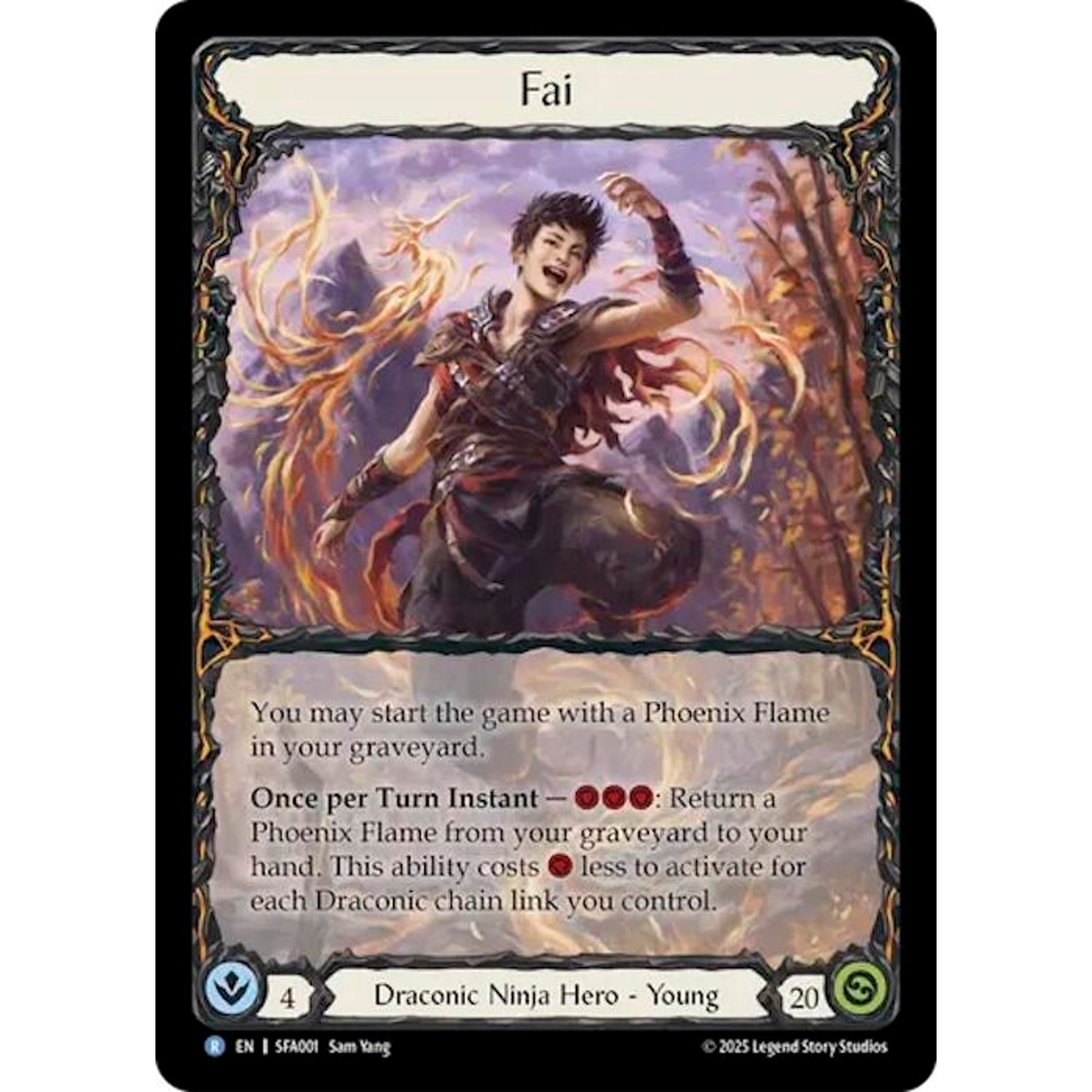 Image for Fai (Extended Art) (SFA001) - Flesh and Blood TCG