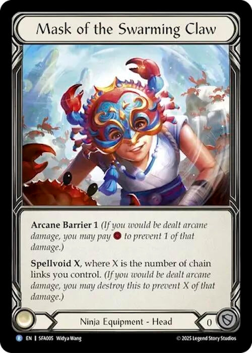 Image for Mask of the Swarming Claw (SFA005) - Flesh and Blood TCG