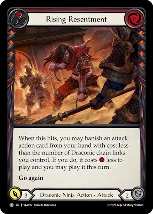Image for Rising Resentment (SFA022) - Flesh and Blood TCG