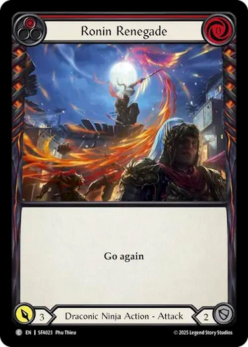 Image for Ronin Renegade (SFA023) - Flesh and Blood TCG