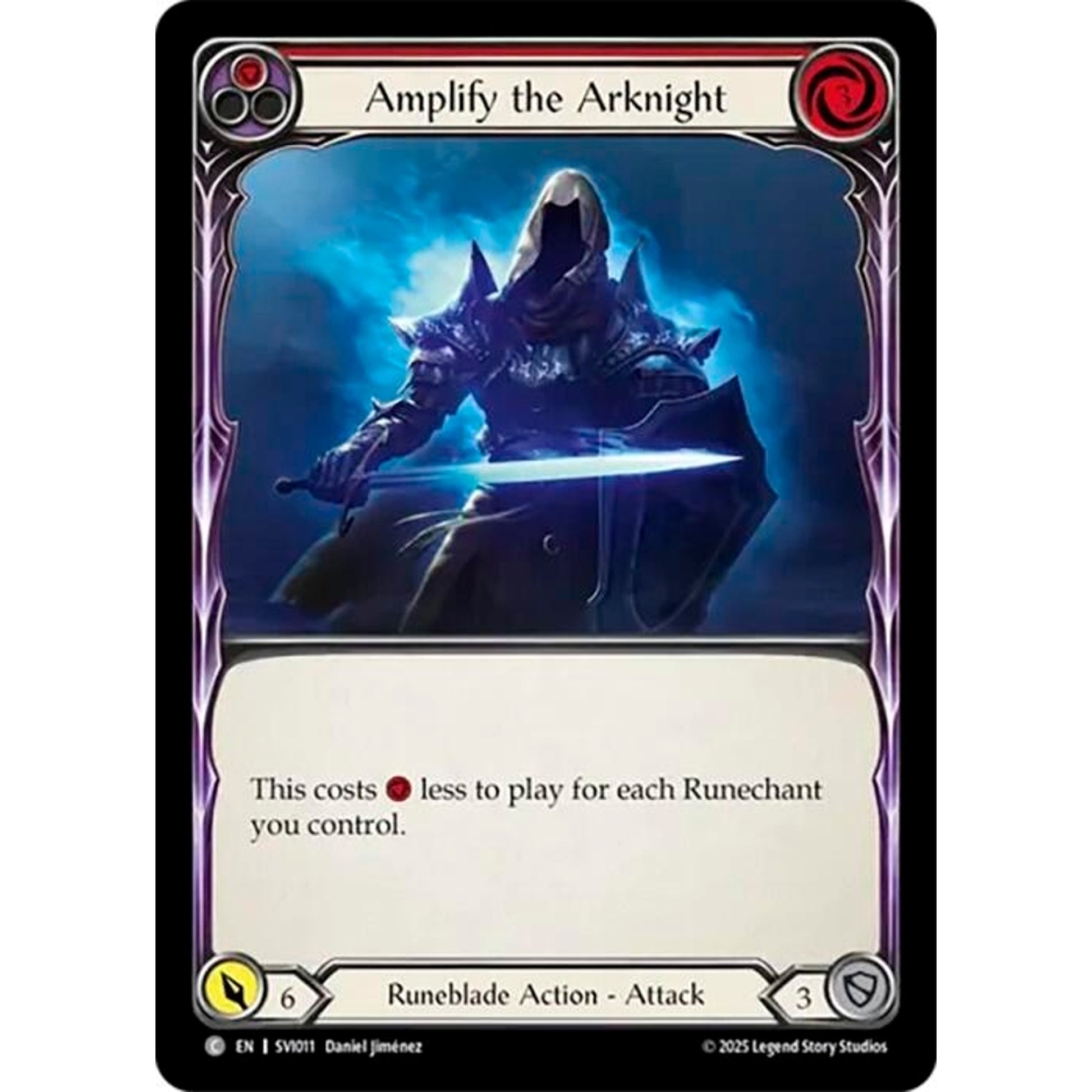 Image for Amplify the Arknight (SVI011) - Flesh and Blood TCG