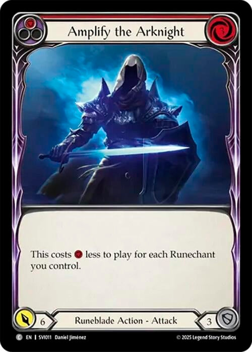 Image for Amplify the Arknight (SVI011) - Flesh and Blood TCG