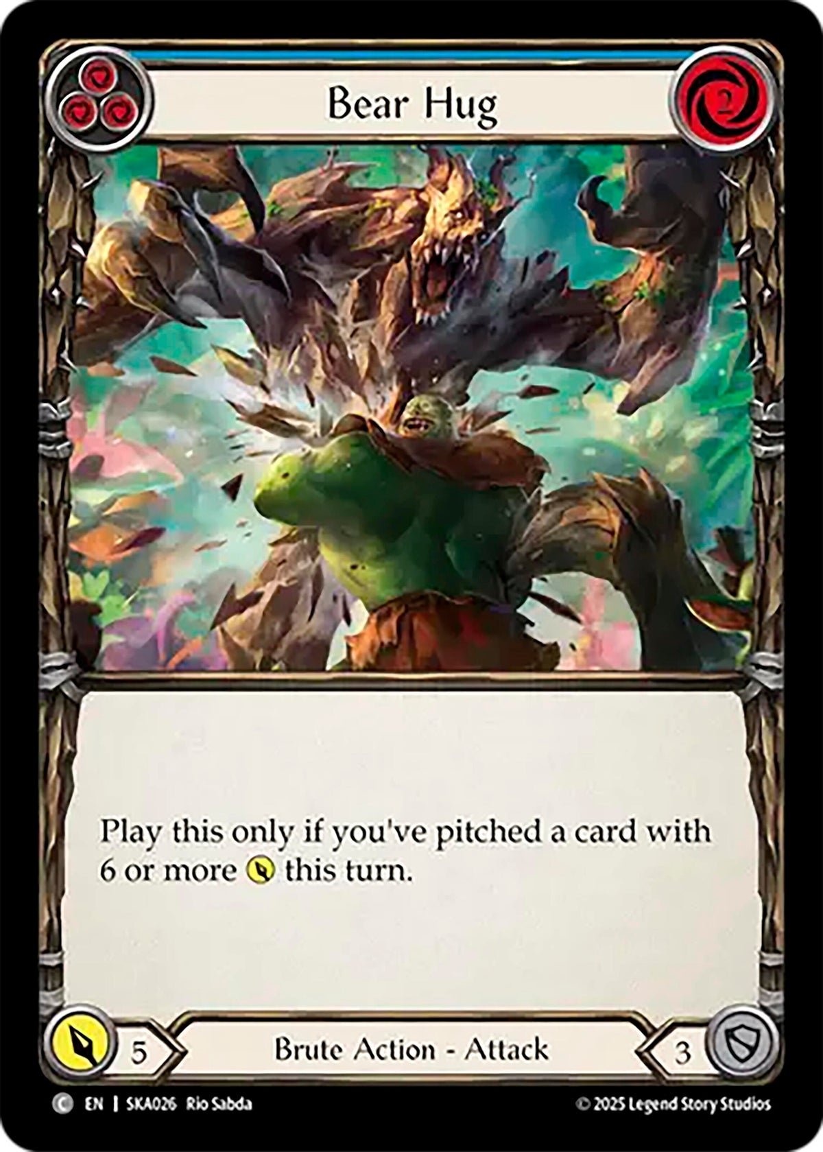 Image for Bear Hug (SKA026) - Flesh and Blood TCG