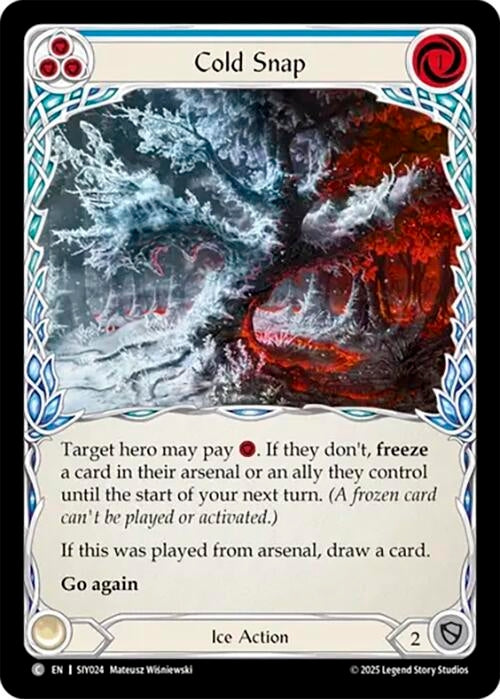 Image for Cold Snap (SIY024) - Flesh and Blood TCG