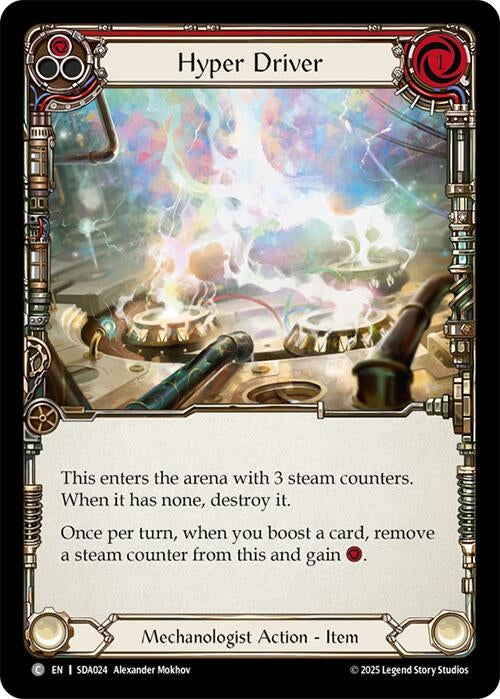 Image for Hyper Driver (SDA024) - Flesh and Blood TCG