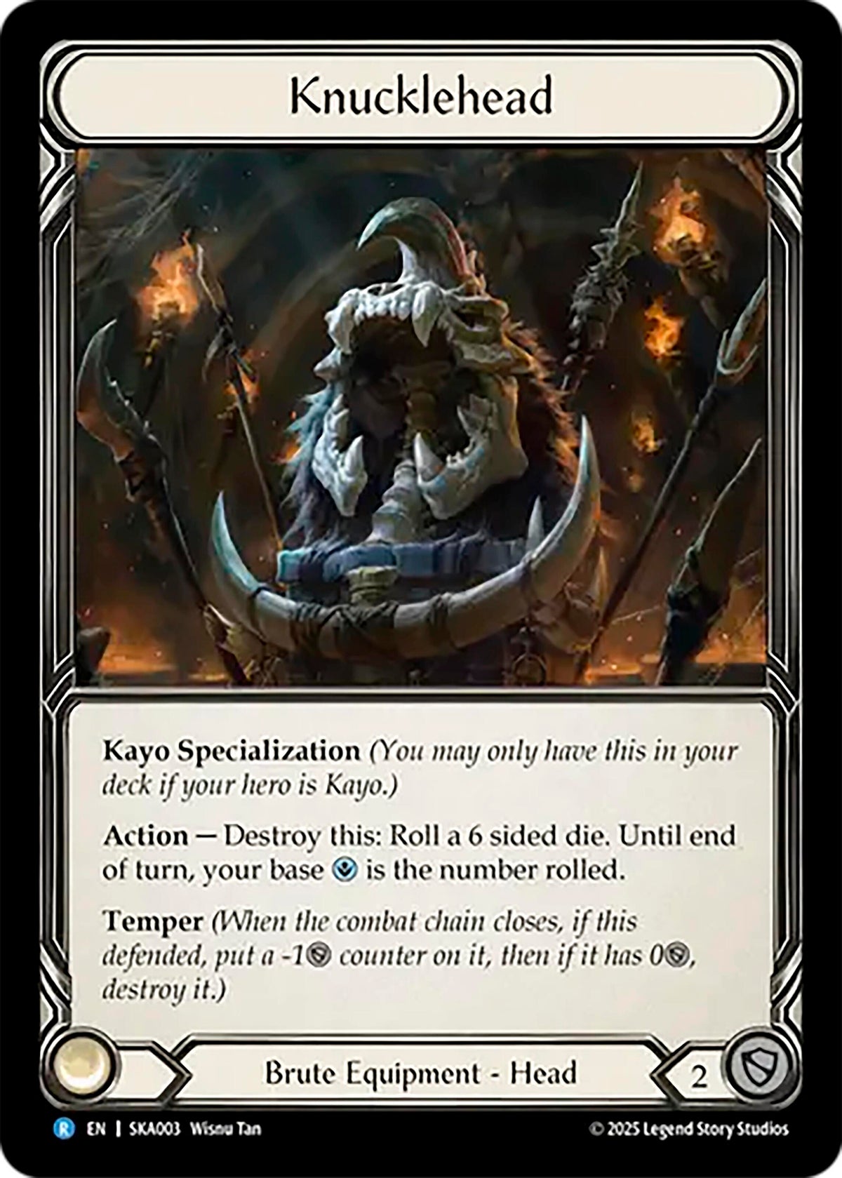 Image for Knucklehead (SKA003) - Flesh and Blood TCG