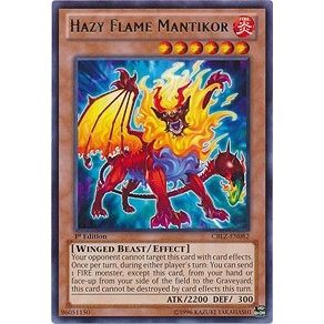 Image for Hazy Flame Mantikor (CBLZ-EN082) (CBLZ) - YuGiOh