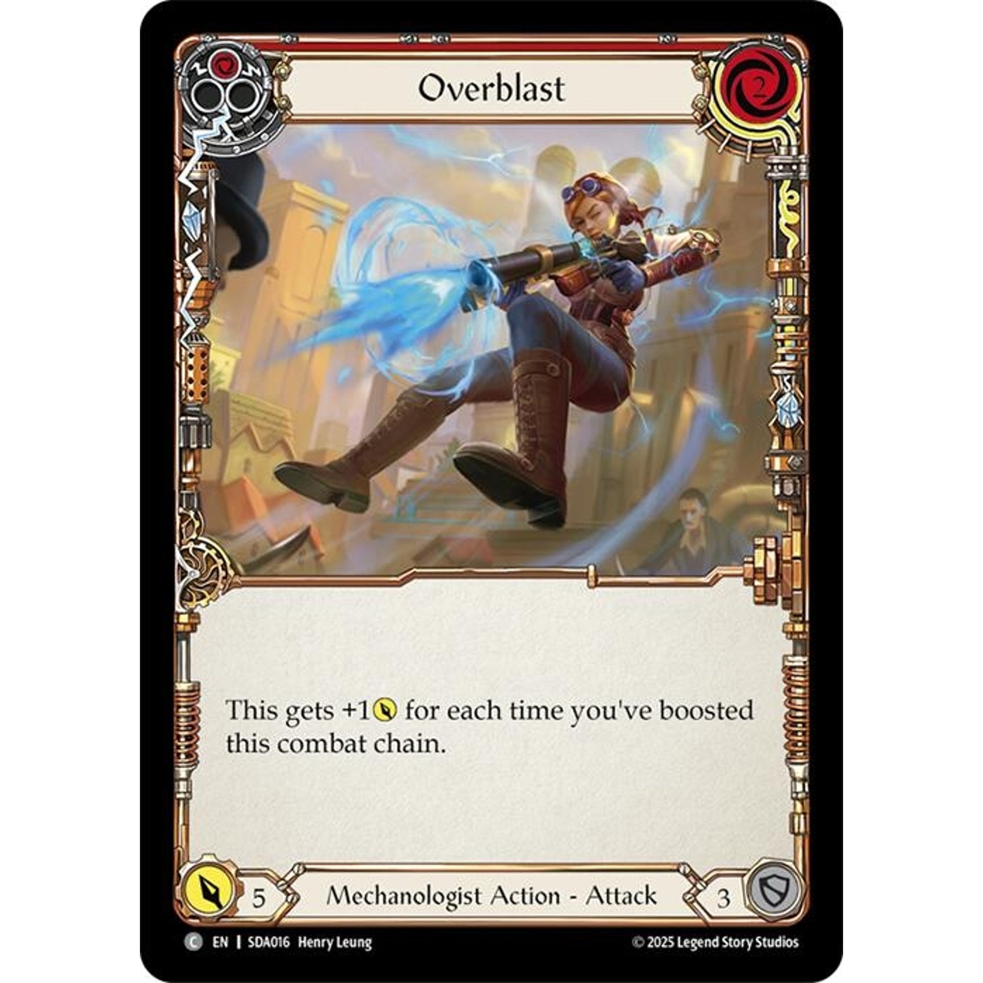 Image for Overblast (SDA016) - Flesh and Blood TCG