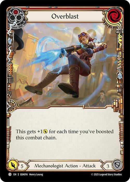 Image for Overblast (SDA016) - Flesh and Blood TCG
