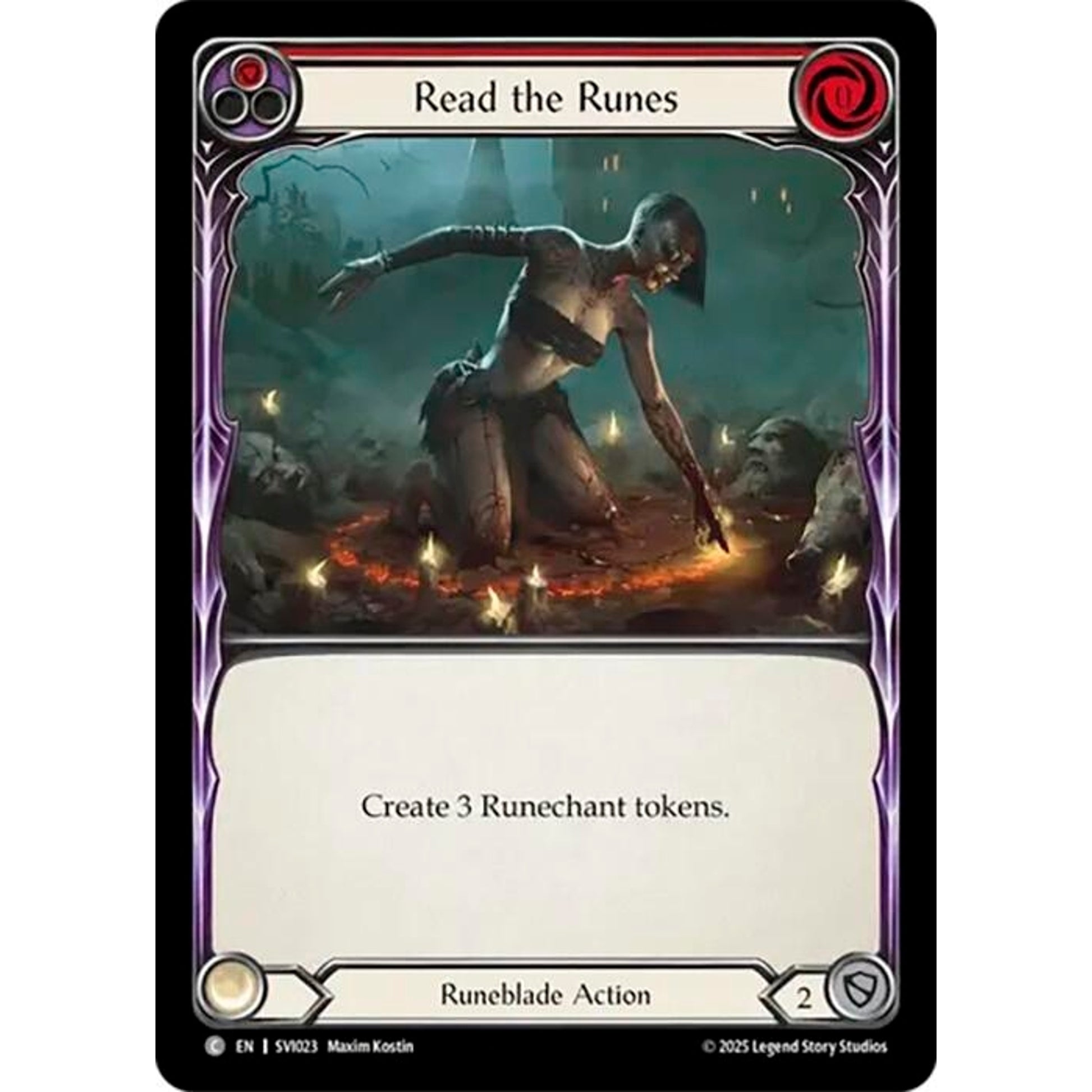 Image for Read the Runes (SVI023) - Flesh and Blood TCG