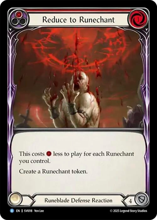 Image for Reduce to Runechant (SVI018) - Flesh and Blood TCG