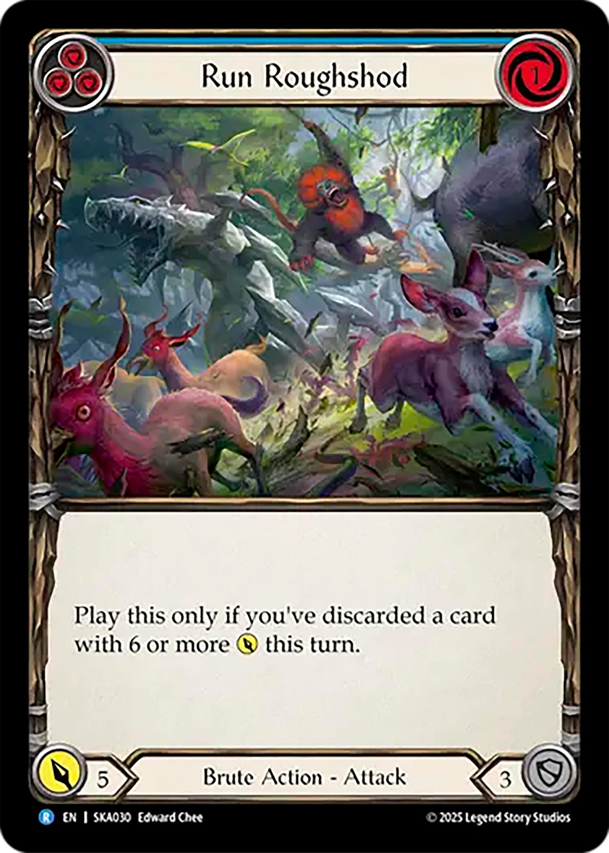Image for Run Roughshod (SKA030) - Flesh and Blood TCG
