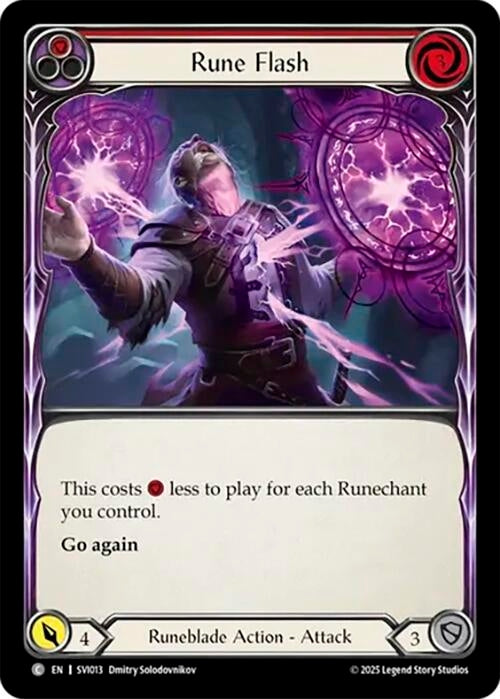 Image for Rune Flash (SVI013) - Flesh and Blood TCG