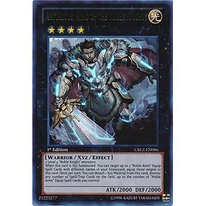 Image for Artorigus, King of the Noble Knights (CBLZ-EN086) (CBLZ) - YuGiOh