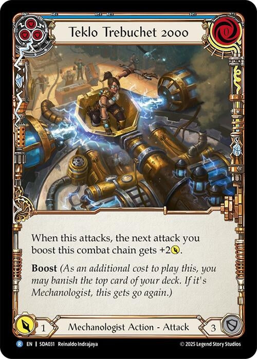 Image for Teklo Trebuchet 2000 (SDA031) - Flesh and Blood TCG