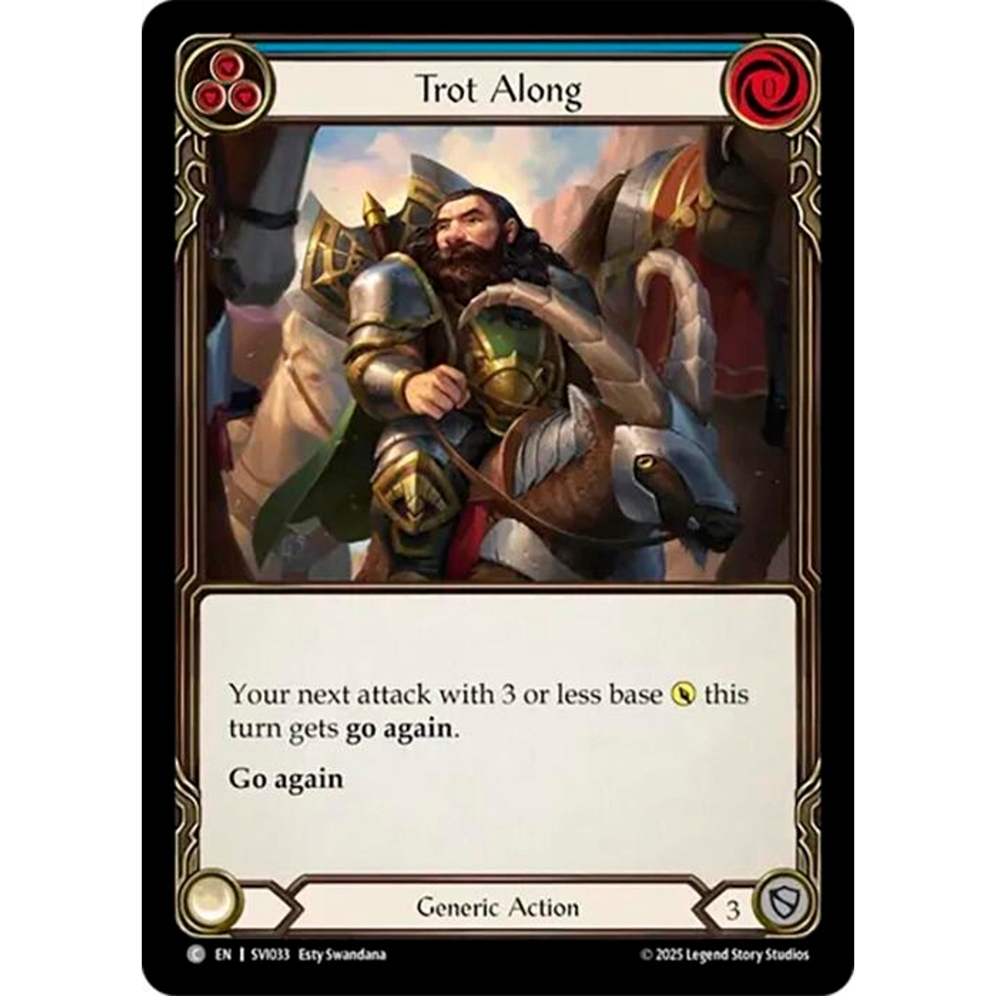 Image for Trot Along (SVI033) - Flesh and Blood TCG