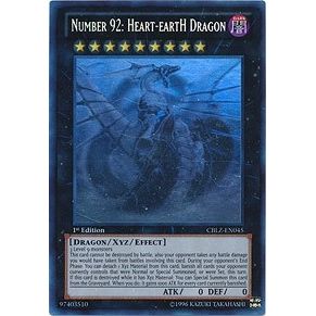 Image for Number 92: Heart-eartH Dragon (Ghost Rare) (CBLZ-EN045) (CBLZ) - YuGiOh
