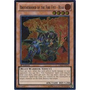 Image for Brotherhood of the Fire Fist - Bear (UTR) (CBLZ-EN024) (CBLZ) - YuGiOh
