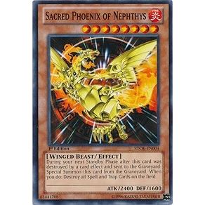 Image for Sacred Phoenix of Nephthys (SDOK-EN004) (SDOK) - YuGiOh