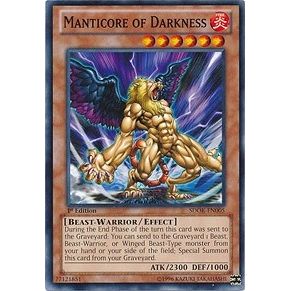 Image for Manticore of Darkness (SDOK-EN005) (SDOK) - YuGiOh