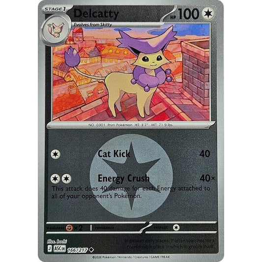Image for Delcatty (Energy Symbol Pattern) (166/217) (ASC) - Pokemon