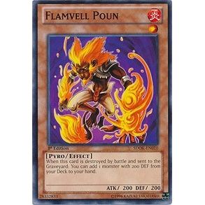 Image for Flamvell Poun (SDOK-EN010) (SDOK) - YuGiOh