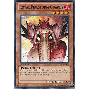 Image for Royal Firestorm Guards (SDOK-EN012) (SDOK) - YuGiOh
