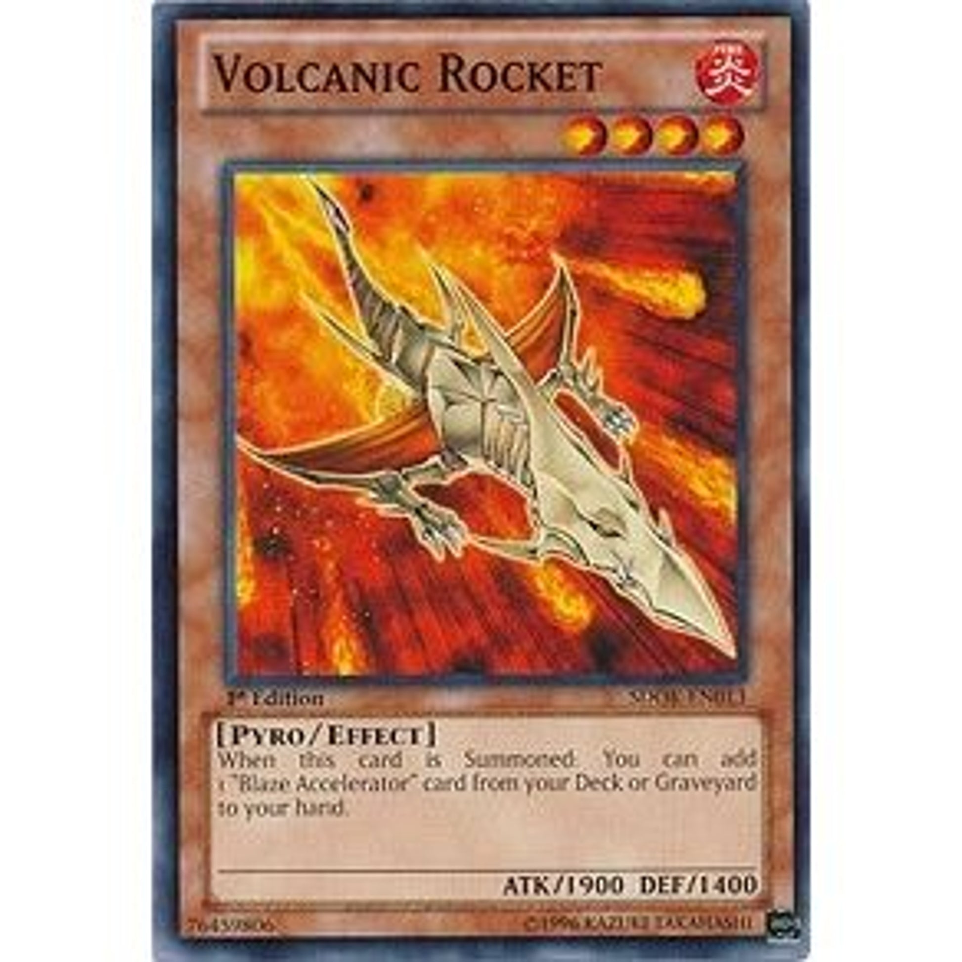 Image for Volcanic Rocket (SDOK-EN013) (SDOK) - YuGiOh