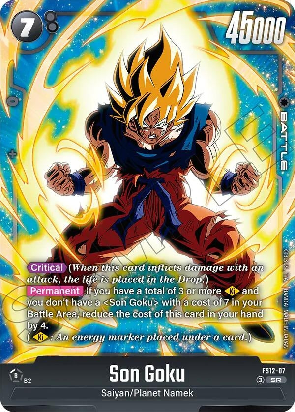 Image for Son Goku - FS12-07 (FS12-07) (FS12) - Dragon Ball Super: Fusion World