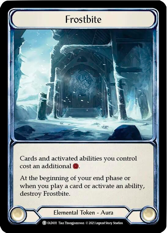 Image for Frostbite (OLD031) (OLD) - Flesh and Blood TCG
