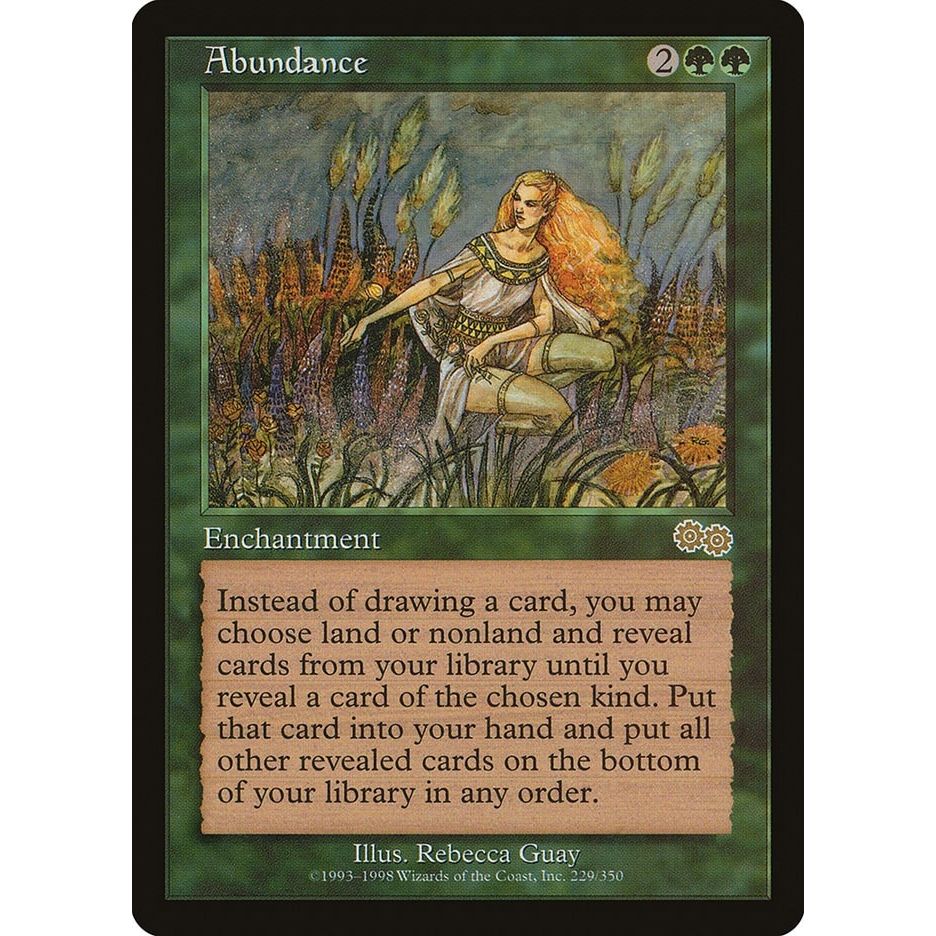 Image for Abundance (229) (USG) - Magic: The Gathering