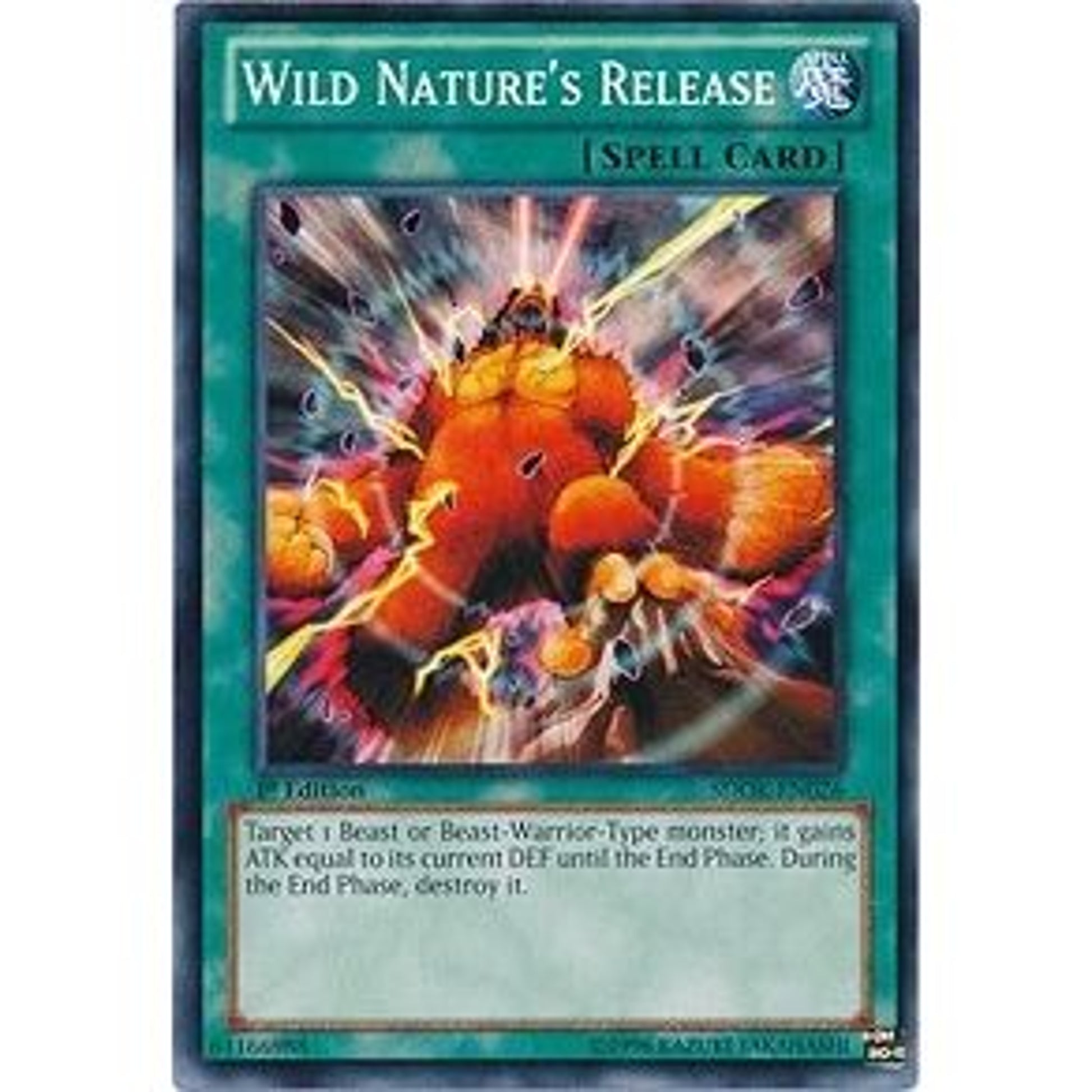 Image for Wild Nature's Release (SDOK-EN026) (SDOK) - YuGiOh