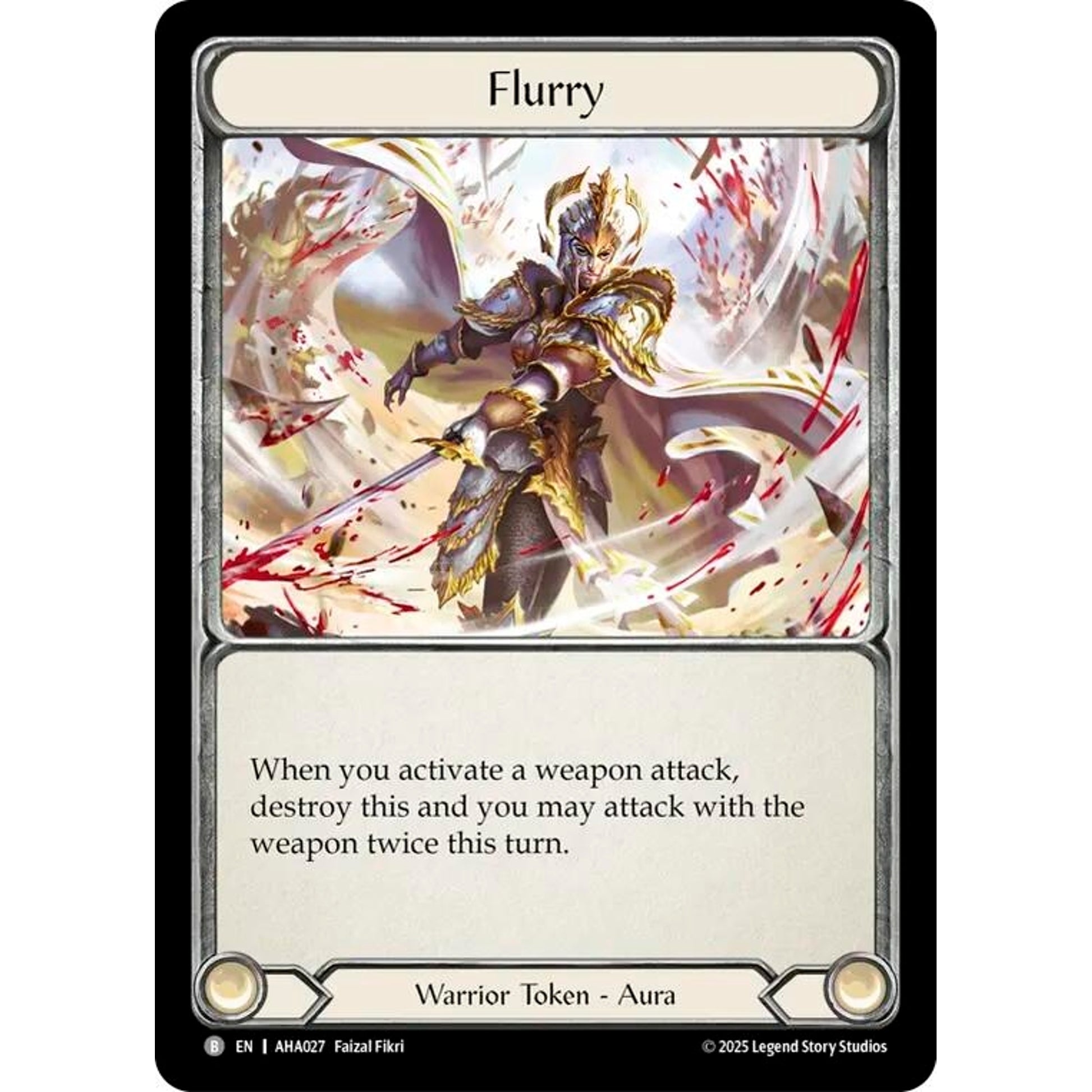 Image for Flurry (AHA027) (AHA) - Flesh and Blood TCG