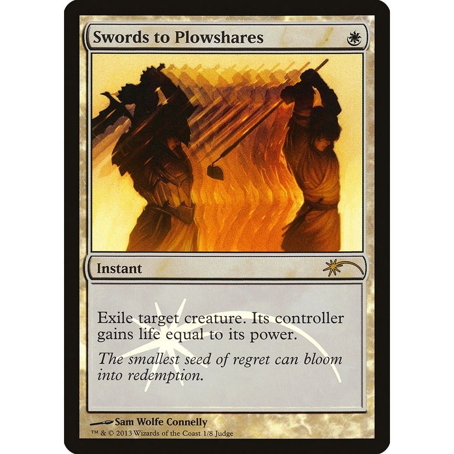 Image for Swords to Plowshares (1) (JDG) - Magic: The Gathering