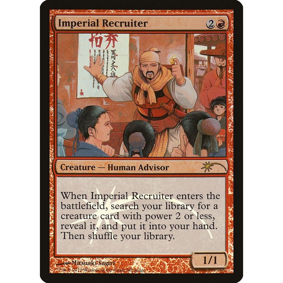 Image for Imperial Recruiter (3) (JDG) - Magic: The Gathering