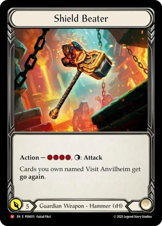Image for Shield Beater (PEN015) (PEN) - Flesh and Blood TCG