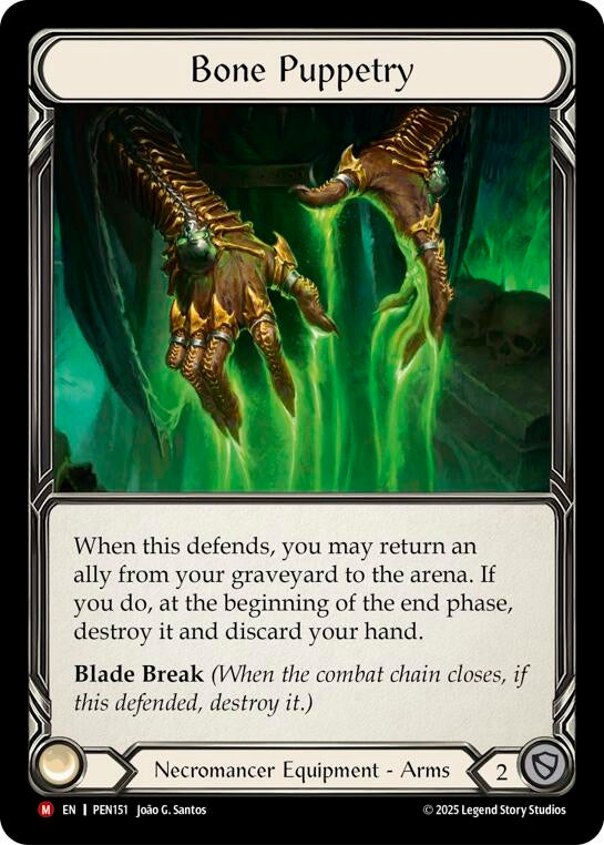 Image for Bone Puppetry (PEN151) (PEN) - Flesh and Blood TCG