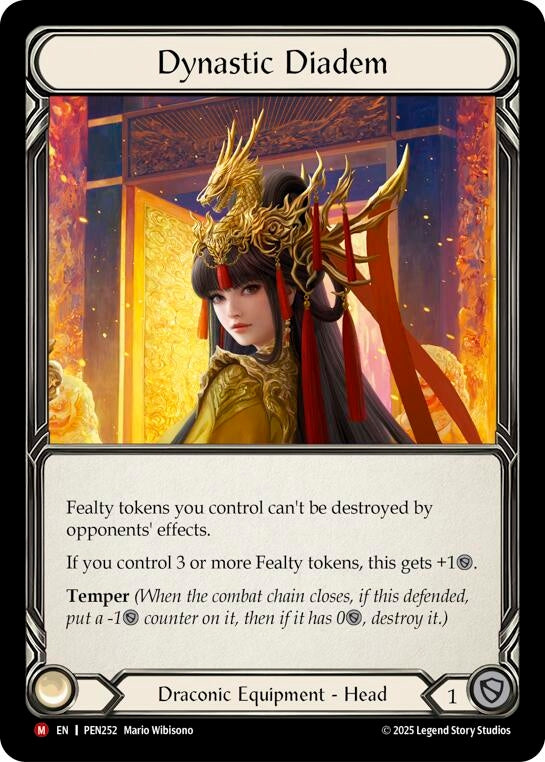 Image for Dynastic Diadem (PEN252) (PEN) - Flesh and Blood TCG