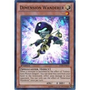 Image for Dimension Wanderer (ZTIN-EN010) (ZTIN) - YuGiOh