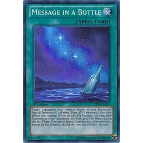 Image for Message in a Bottle (ZTIN-EN015) (ZTIN) - YuGiOh