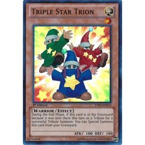 Image for Triple Star Trion (ZTIN-EN019) (ZTIN) - YuGiOh