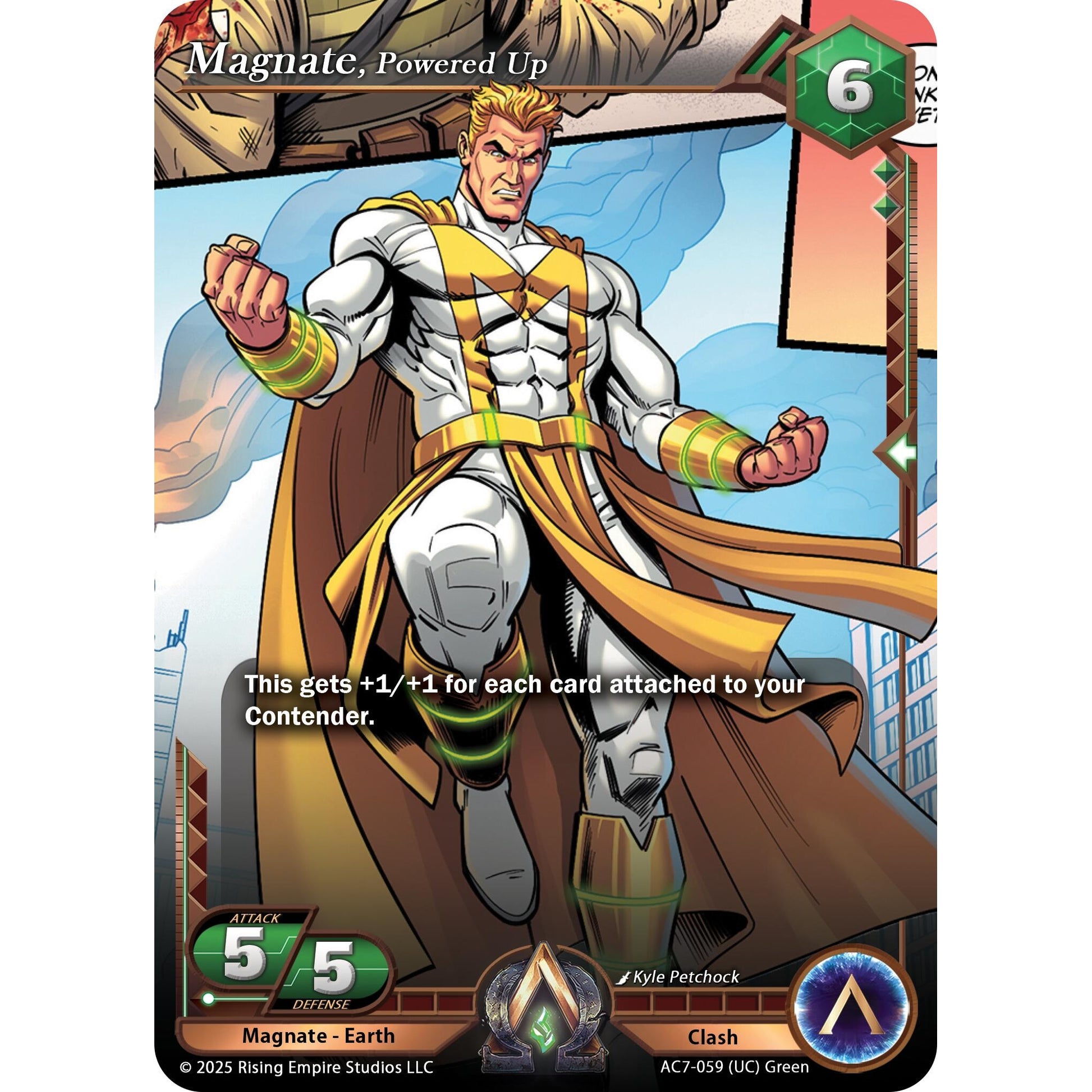 Image for Magnate, Powered Up (AC7-059) (AC7) - Alpha Clash