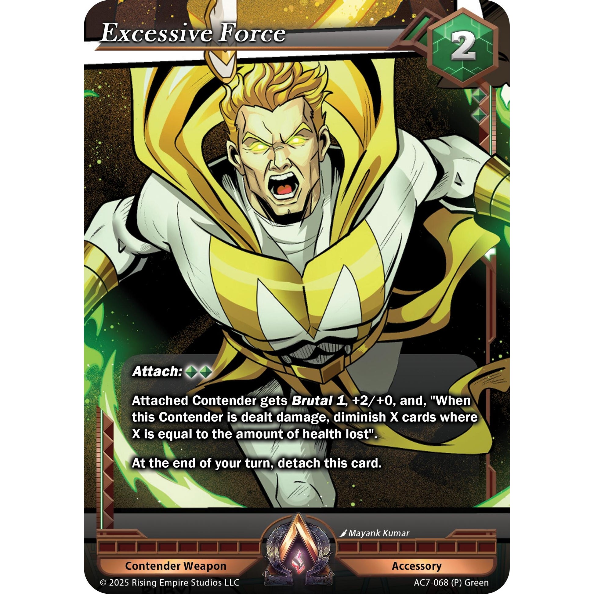Image for Excessive Force (AC7-068) (AC7) - Alpha Clash