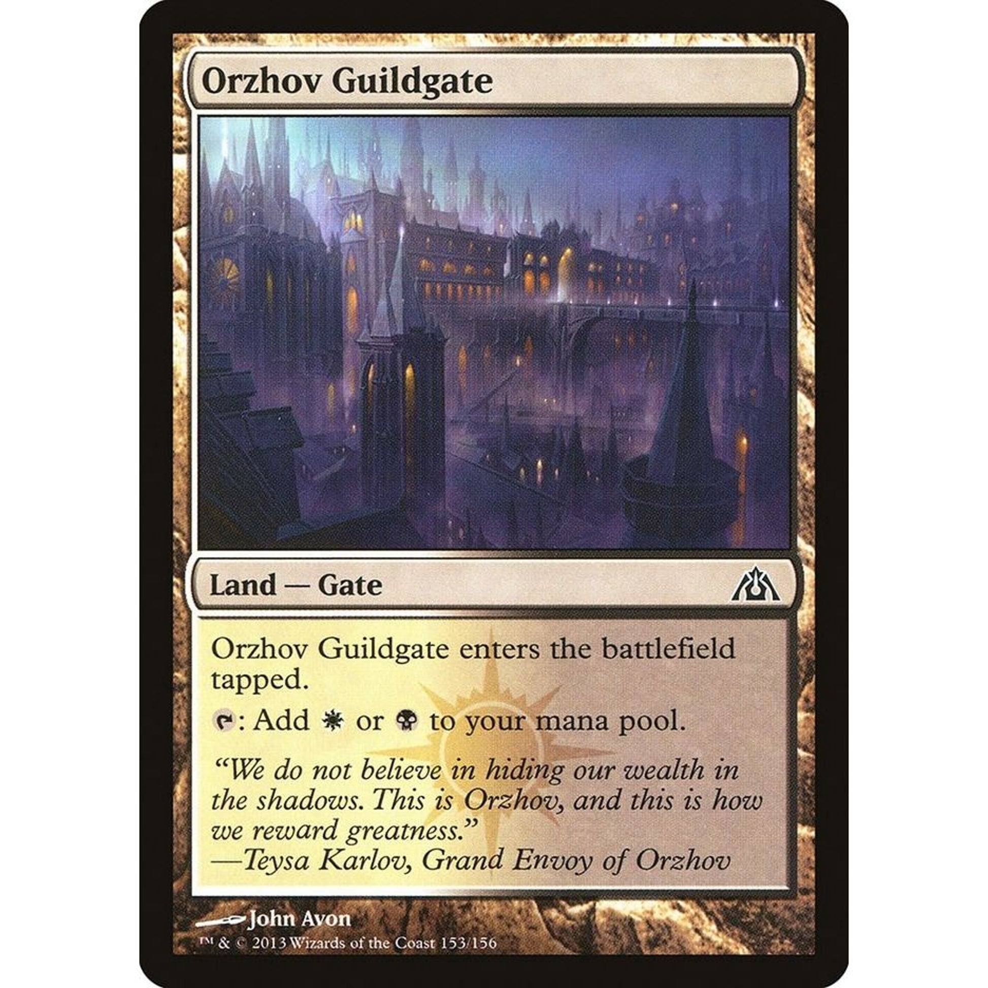 Image for Orzhov Guildgate (153) (DGM) - Magic: The Gathering