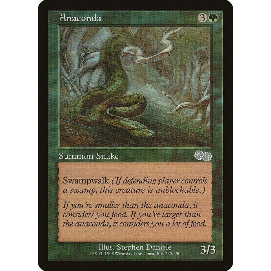 Image for Anaconda (232) (USG) - Magic: The Gathering