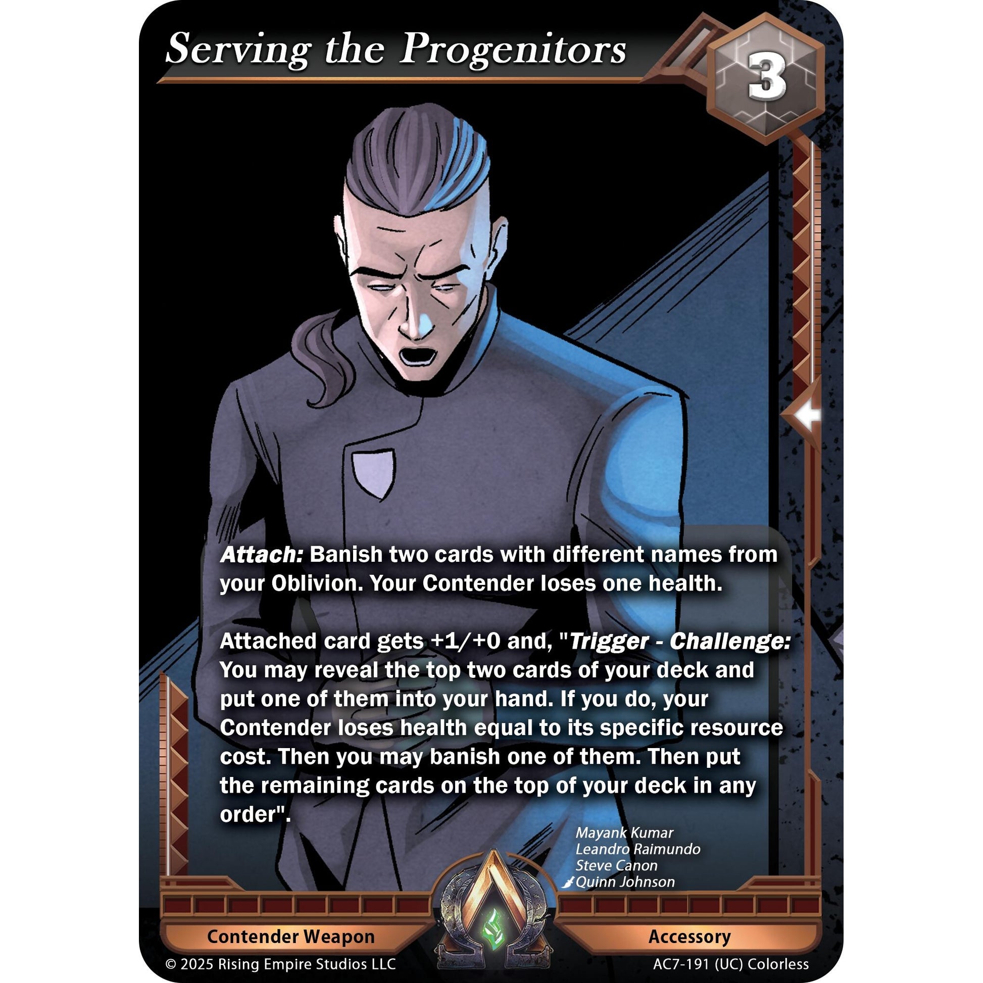 Image for Serving the Progenitors (AC7-191) (AC7) - Alpha Clash