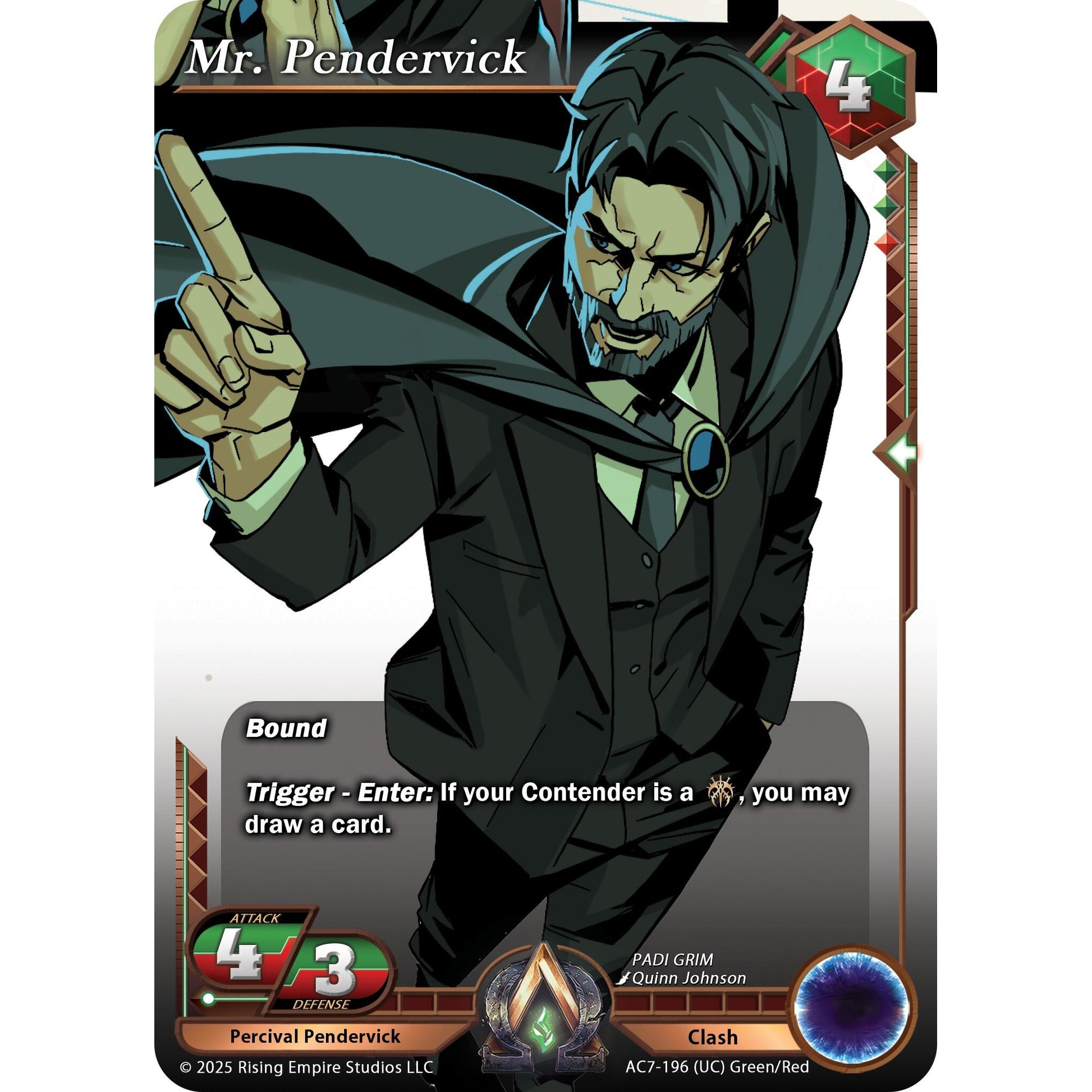 Image for Mr. Pendervick (AC7-196) (AC7) - Alpha Clash