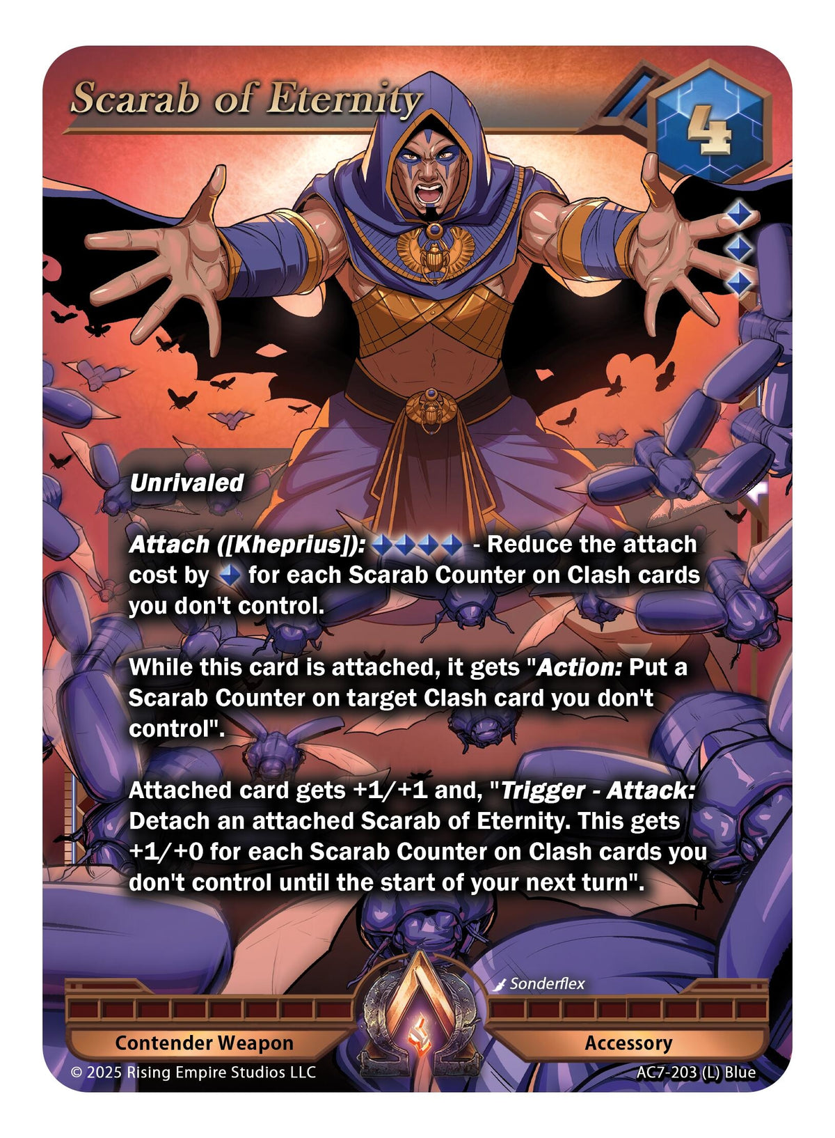 Image for Scarab of Eternity (AC7-203) (AC7) - Alpha Clash