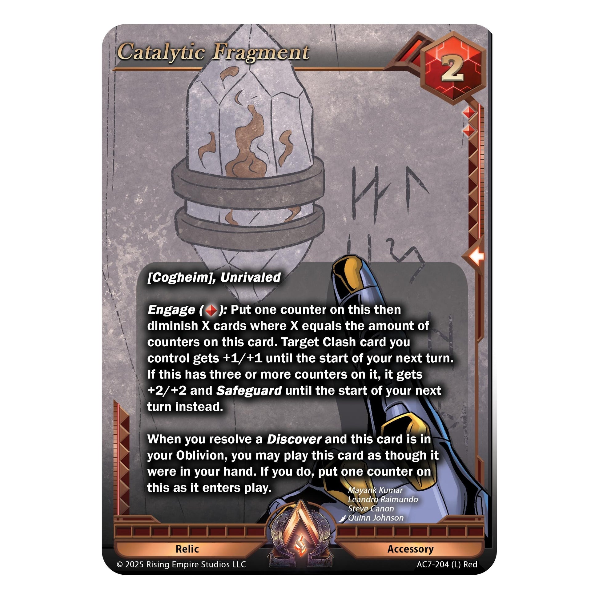 Image for Catalytic Fragment (AC7-204) (AC7) - Alpha Clash
