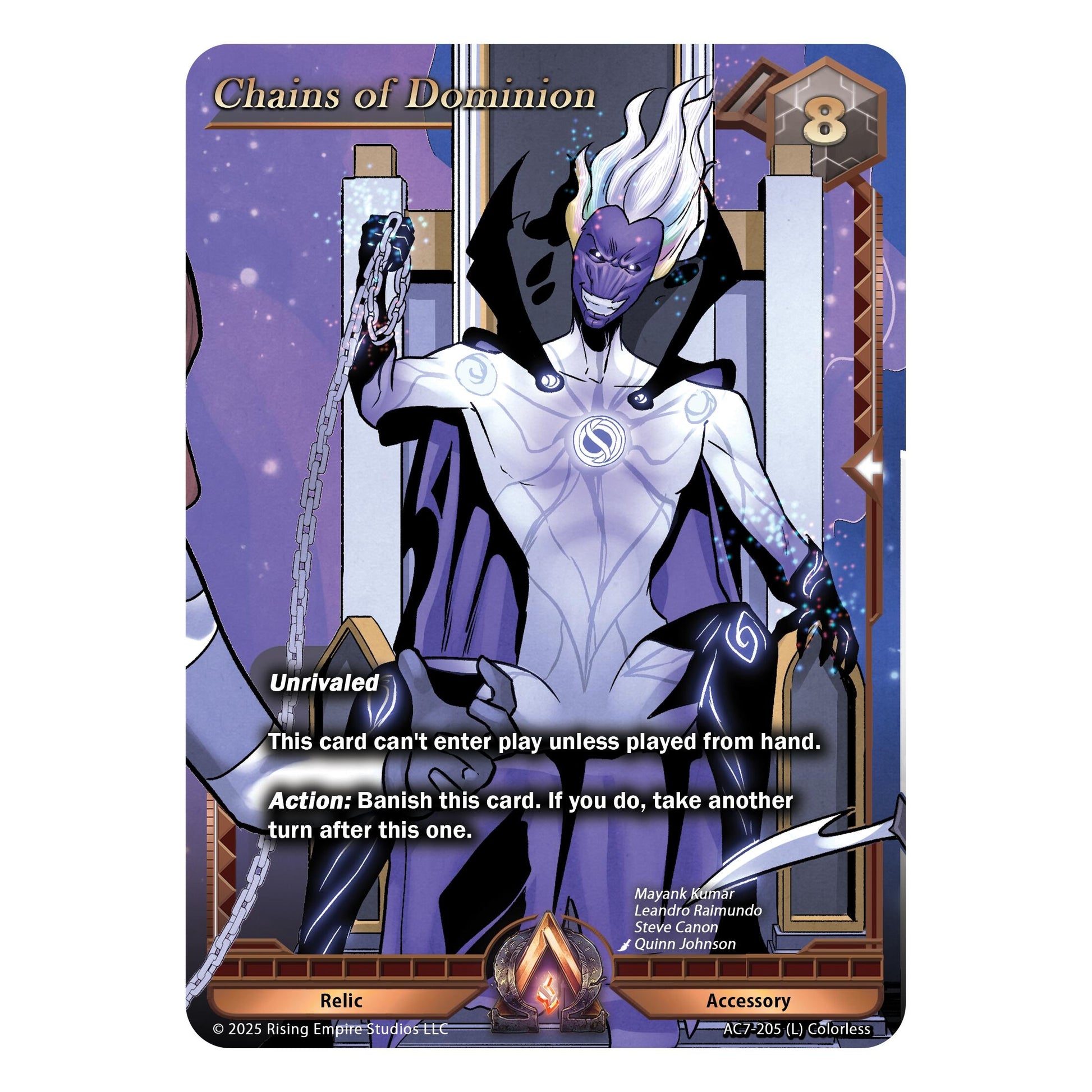 Image for Chains of Dominion (AC7-205) (AC7) - Alpha Clash
